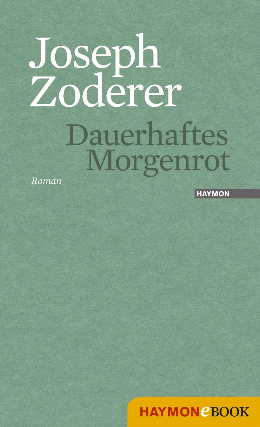 Big bigCover of Dauerhaftes Morgenrot