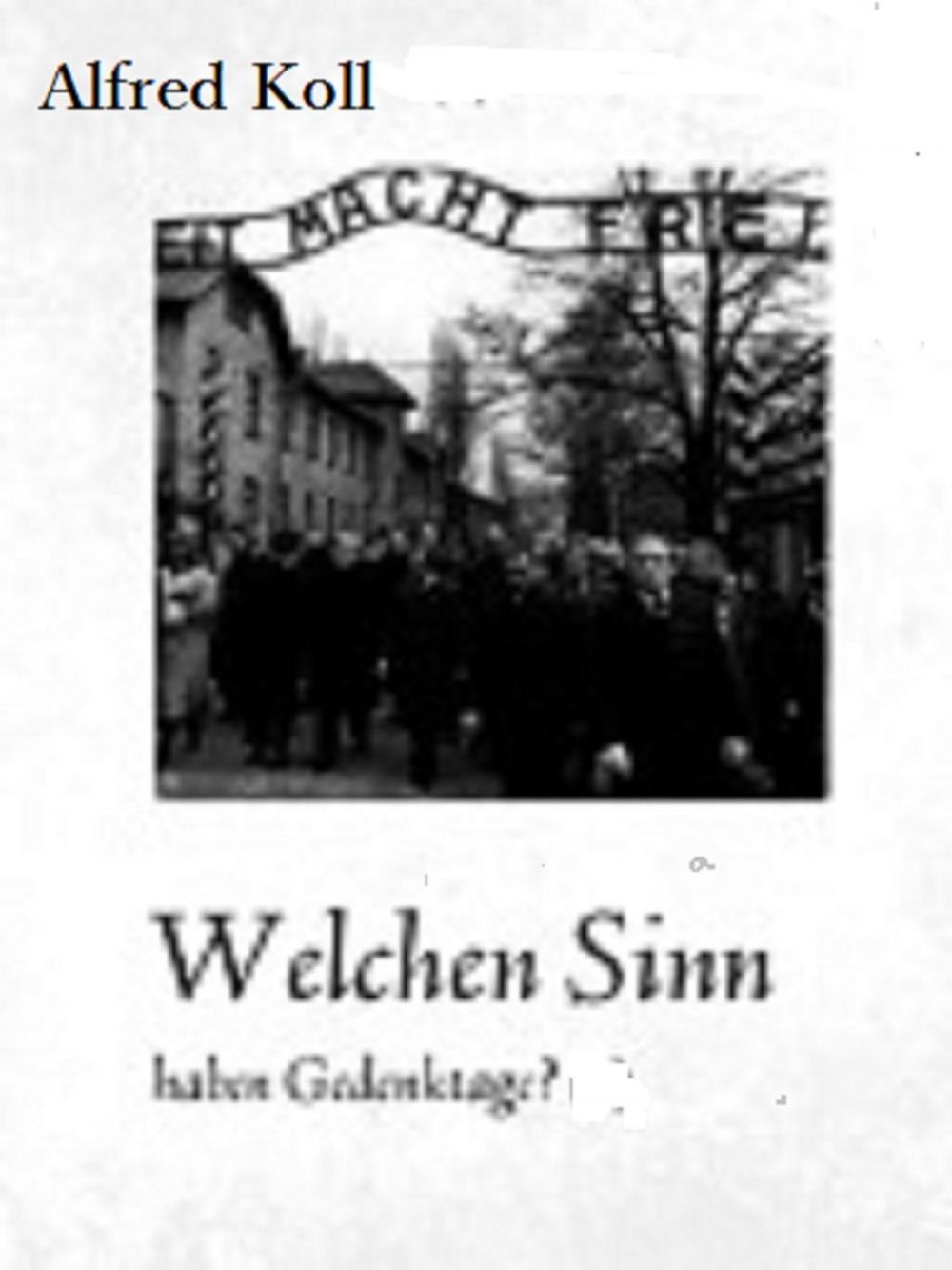 Big bigCover of Welchen Sinn haben Gedenktage