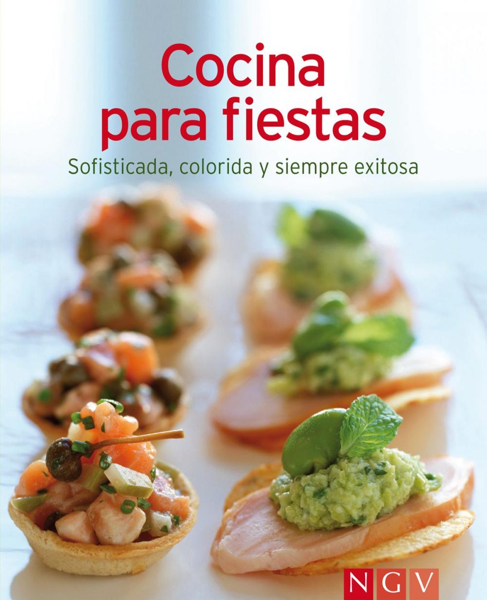 Big bigCover of Cocina para fiestas