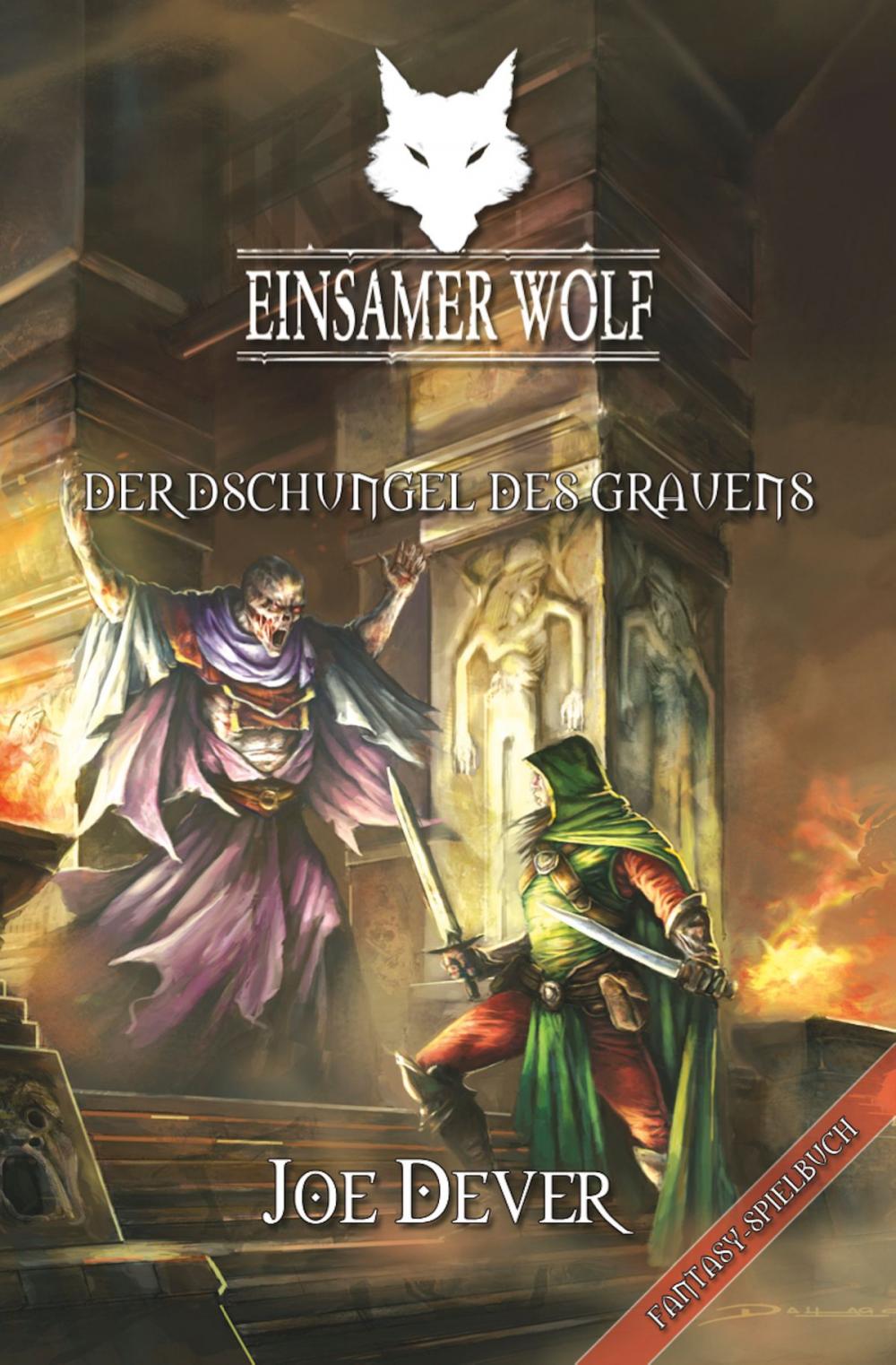 Big bigCover of Einsamer Wolf 08 - Der Dschungel des Grauen