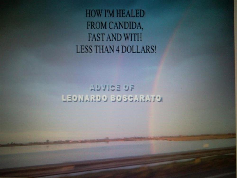 Big bigCover of How I'm healed from candida, faster and with less than $ 4!