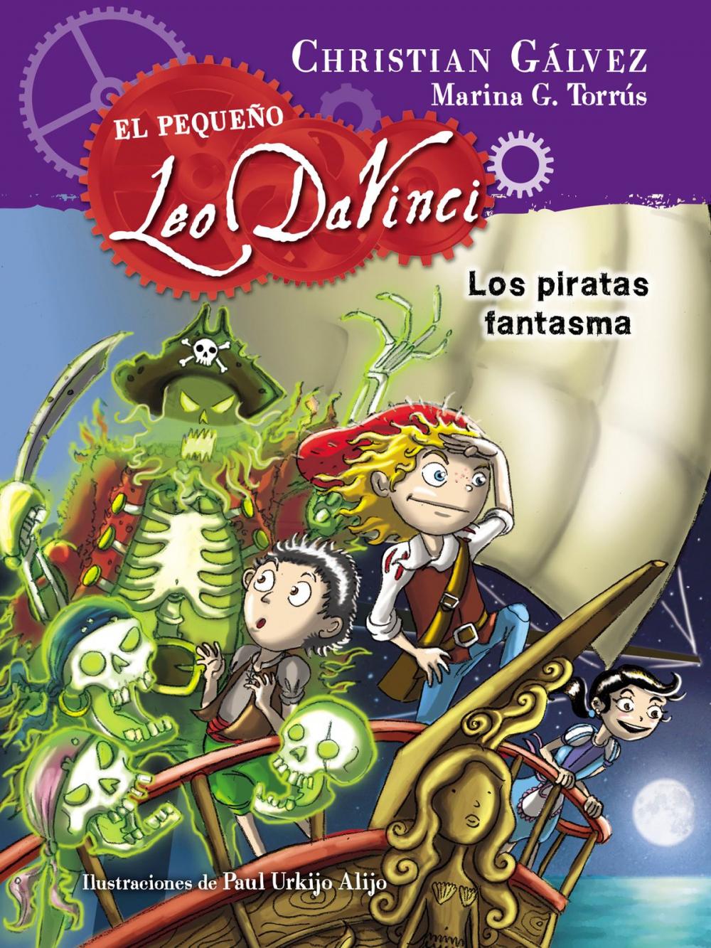 Big bigCover of Los piratas fantasma (El pequeño Leo Da Vinci 3)