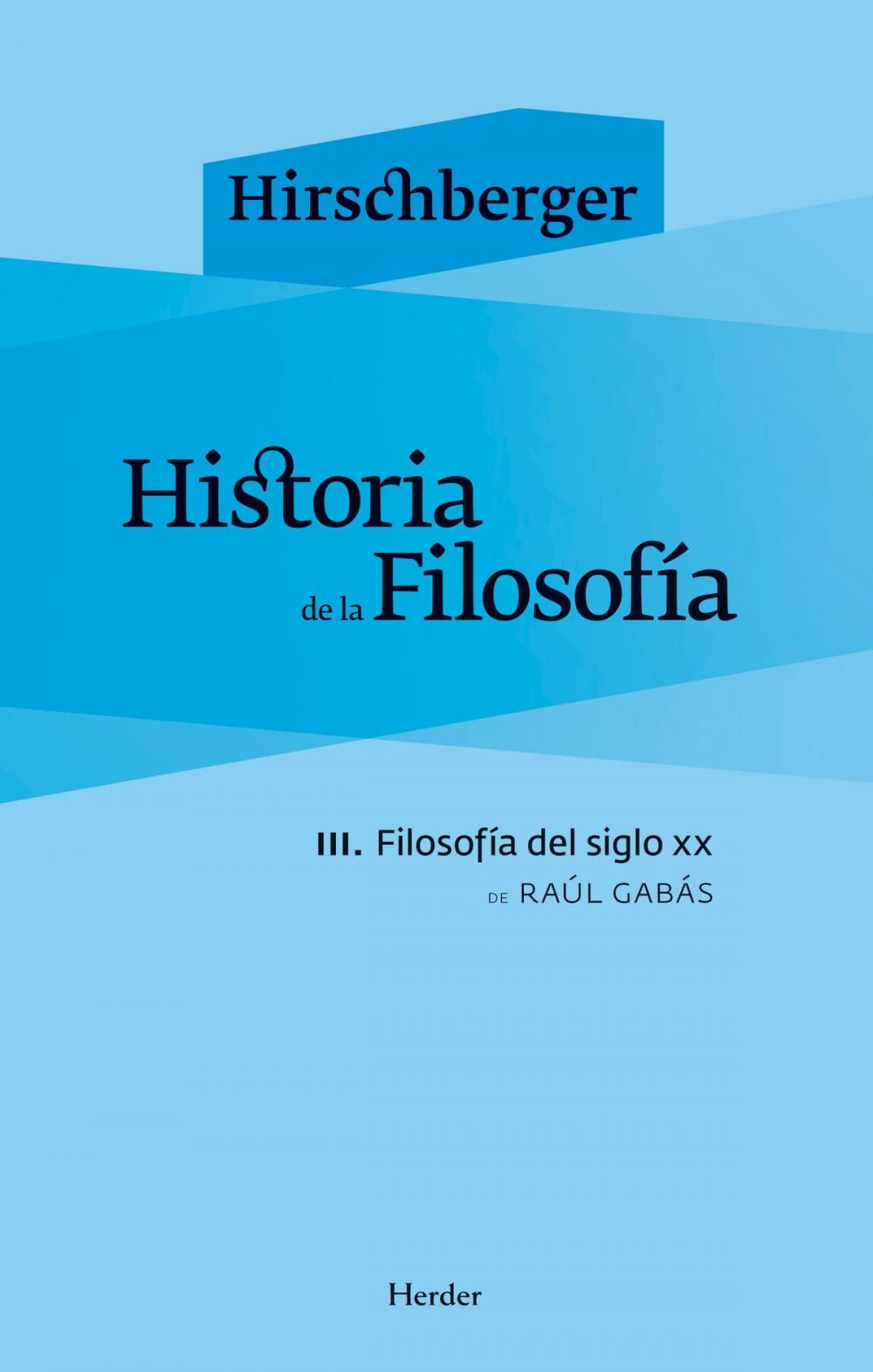 Big bigCover of Historia de la filosofía III