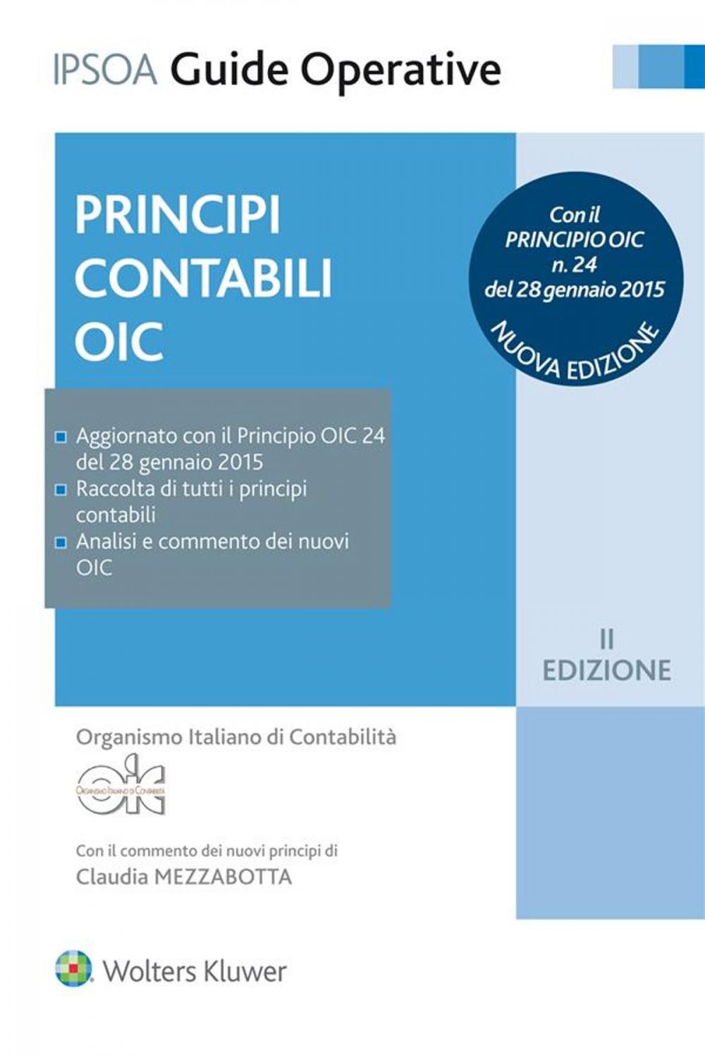 Big bigCover of Principi contabili OIC