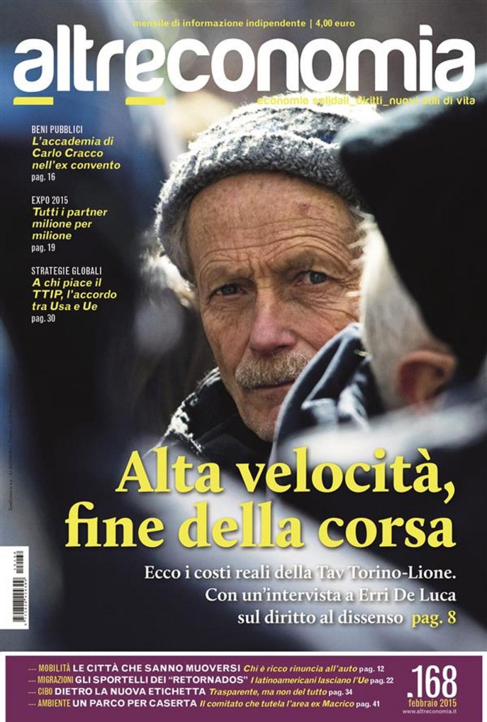 Big bigCover of Altreconomia 168 - febbraio 2015