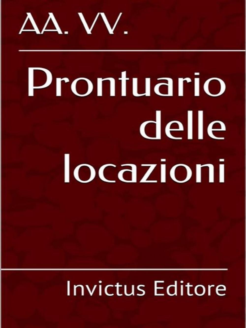 Big bigCover of Prontuario delle locazioni