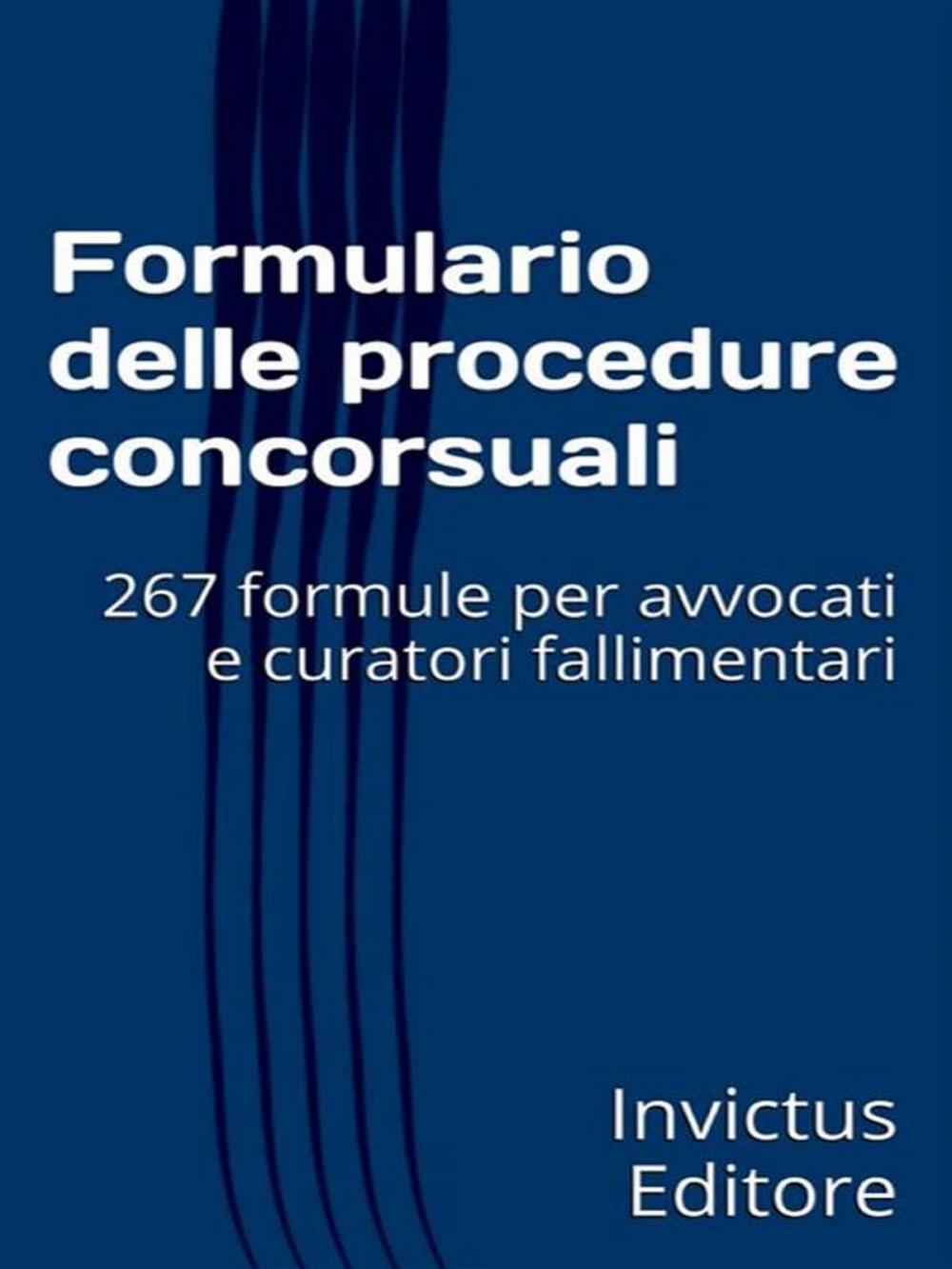 Big bigCover of Formulario delle procedure concorsuali