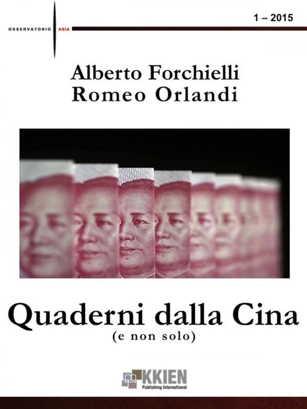 Big bigCover of Quaderni dalla Cina (e non solo) 1 - 2015