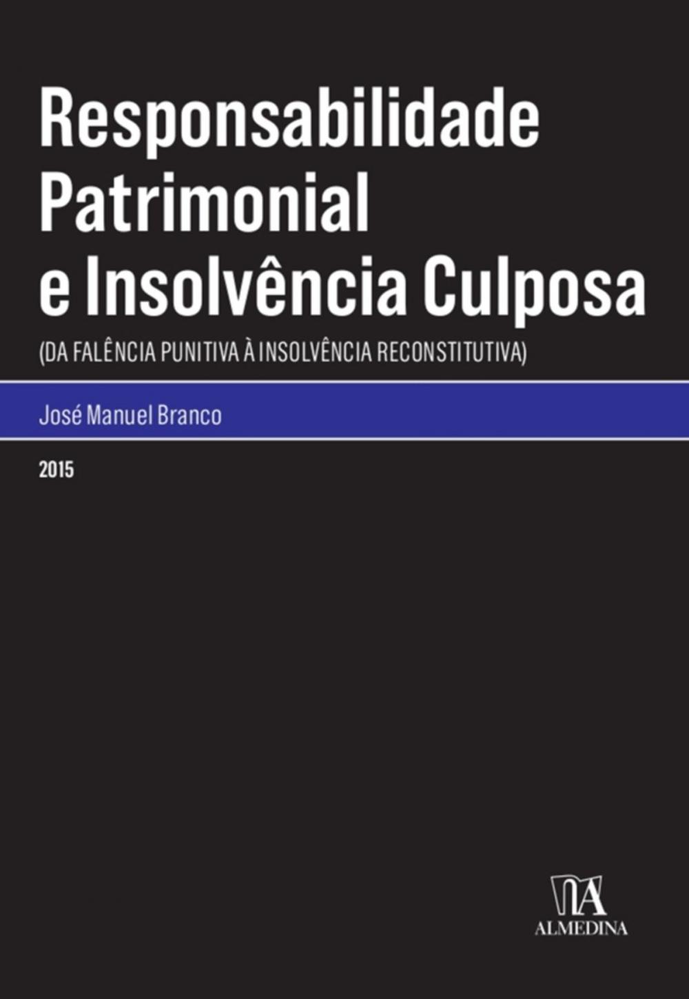 Big bigCover of Responsabilidade Patrimonial e Insolvencia Culposa