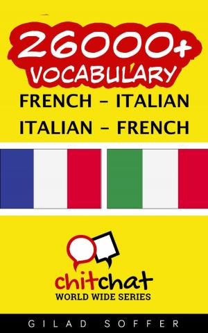 Cover of 26000+ Vocabulary French - Italian