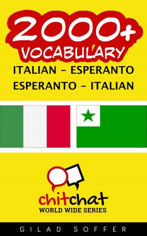 Cover of the book 2000+ Vocabulary Italian - Esperanto by ギラッド作者