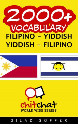 Cover of the book 2000+ Vocabulary Filipino - Yiddish by Pierre-René Serna, jean-philippe biojout