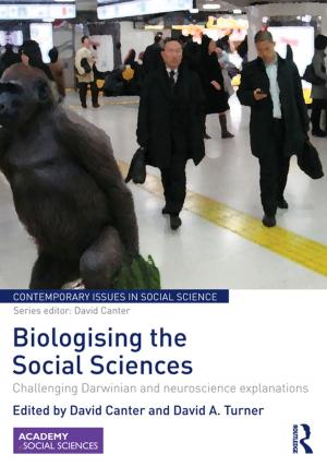 Cover of the book Biologising the Social Sciences by David A Dyker