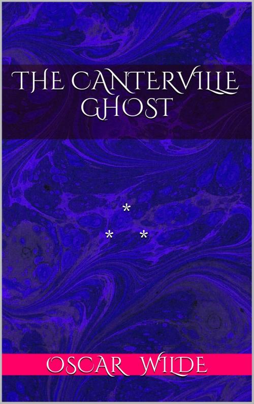 Cover of the book The Cantervillle Ghost by Oscar Wilde, Golden Lys Flower