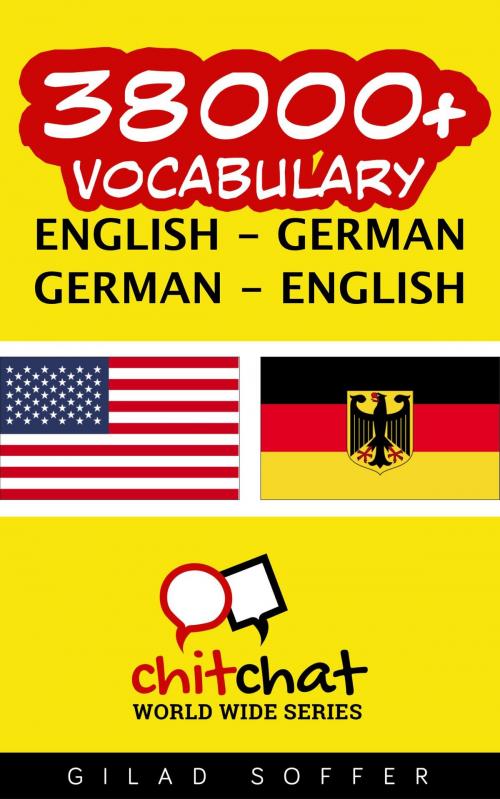 Cover of the book 38000+ Vocabulary English - German by Gilad Soffer, Gilad Soffer