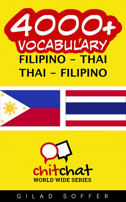 Cover of the book 4000+ Vocabulary Filipino - Thai by Gilad Soffer, Gilad Soffer