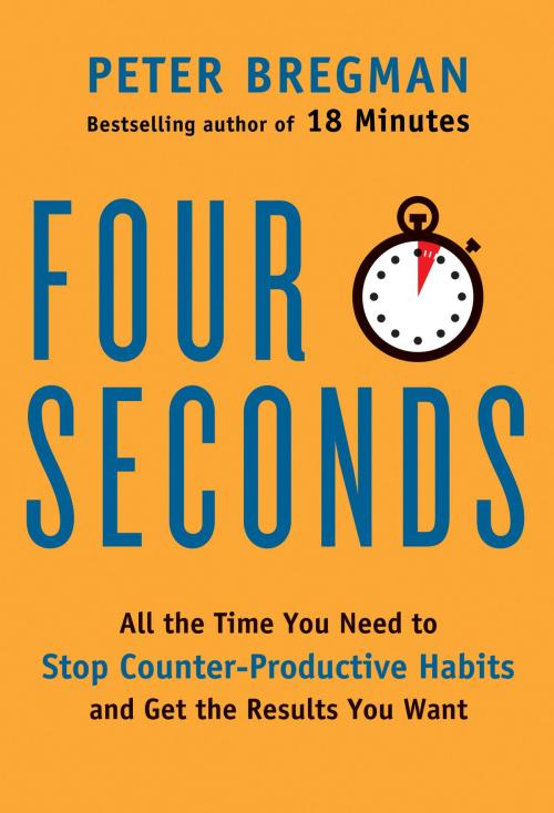 Cover of the book Four Seconds by Peter Bregman, HarperOne