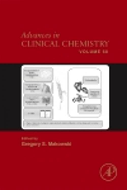 Cover of the book Advances in Clinical Chemistry by Gregory S. Makowski, Elsevier Science