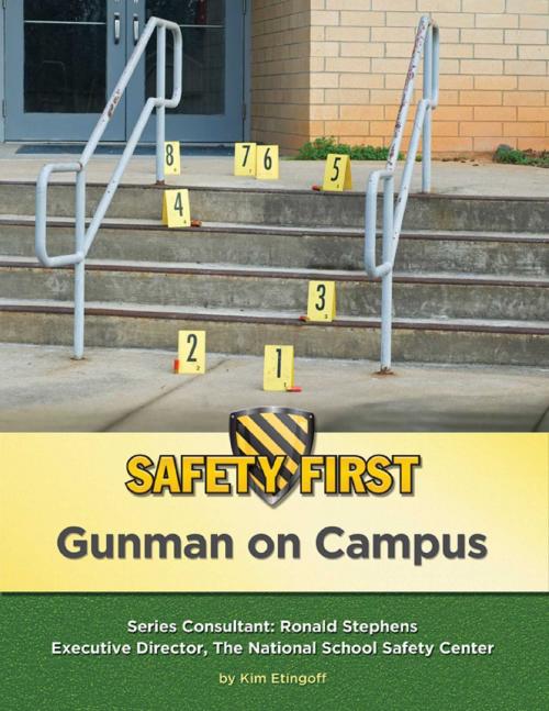 Cover of the book Gunman on Campus by Kim Etingoff, Mason Crest