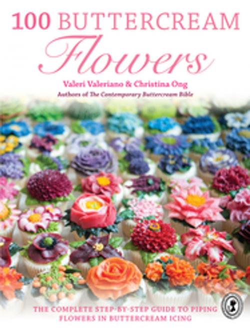 Cover of the book 100 Buttercream Flowers by Valeri Valeriano, Christina Ong, F+W Media