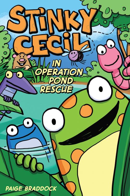 Cover of the book Stinky Cecil in Operation Pond Rescue by Paige Braddock, Andrews McMeel Publishing