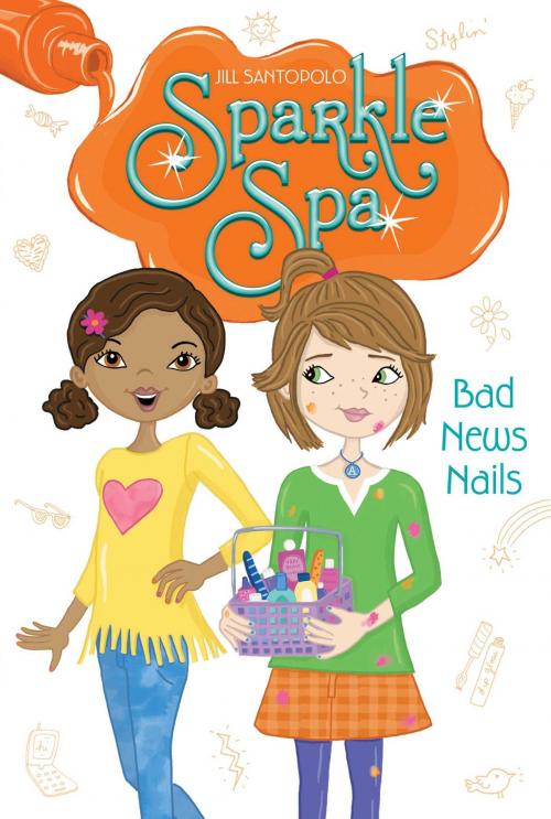 Cover of the book Bad News Nails by Jill Santopolo, Aladdin