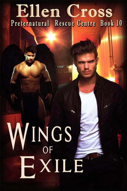 Cover of the book Wings of Exile by Ellen Cross, eXtasy Books Inc