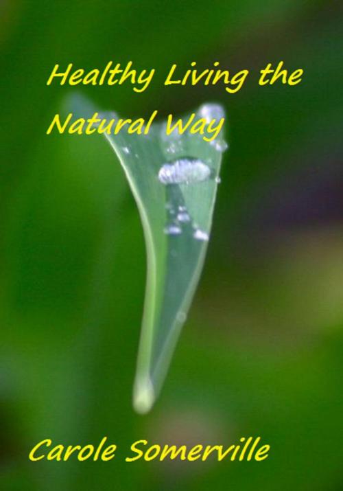 Cover of the book Healthy Living the Natural Way by Carole Somerville, Carole Somerville