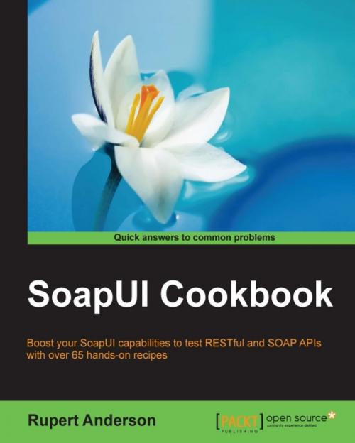 Cover of the book SoapUI Cookbook by Rupert Anderson, Packt Publishing