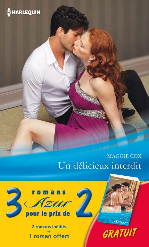 Cover of the book 3 romans Azur pour le prix de 2 by Emma Darcy, Maggie Cox, Christy McKellen, Harlequin