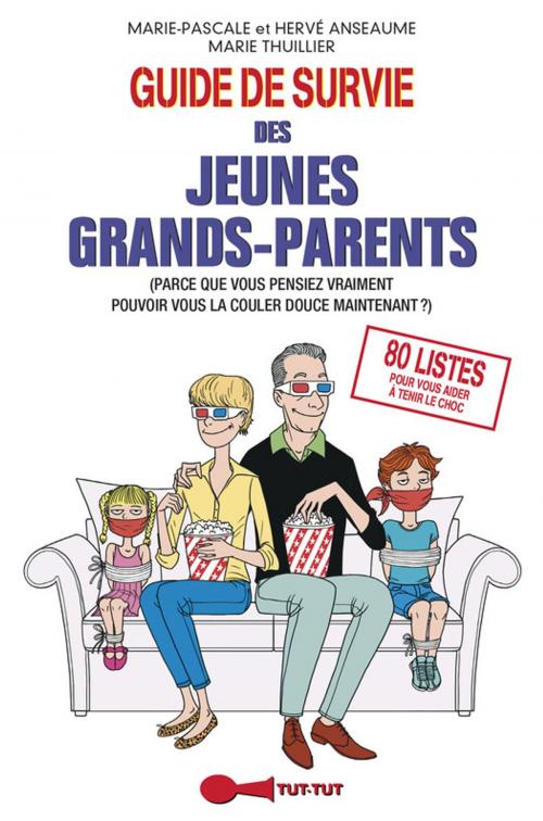 Cover of the book Guide de survie des jeunes grands-parents by Marie Thuillier, Hervé Anseaume, Marie-Pascale Anseaume, Leduc.s Humour