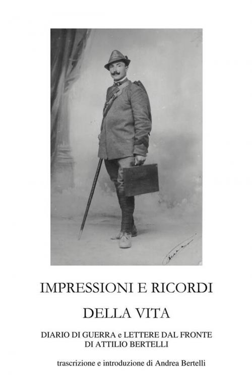 Cover of the book Impressioni e ricordi della vita - Diario di guerra e lettere dal fronte di Attilio Bertelli by Andrea Bertelli, Andrea Bertelli
