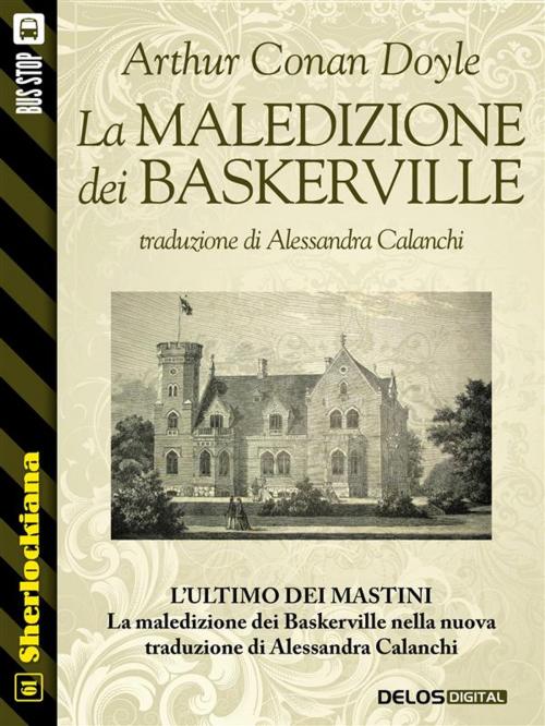 Cover of the book La maledizione dei Baskerville by Arthur Conan Doyle, Delos Digital