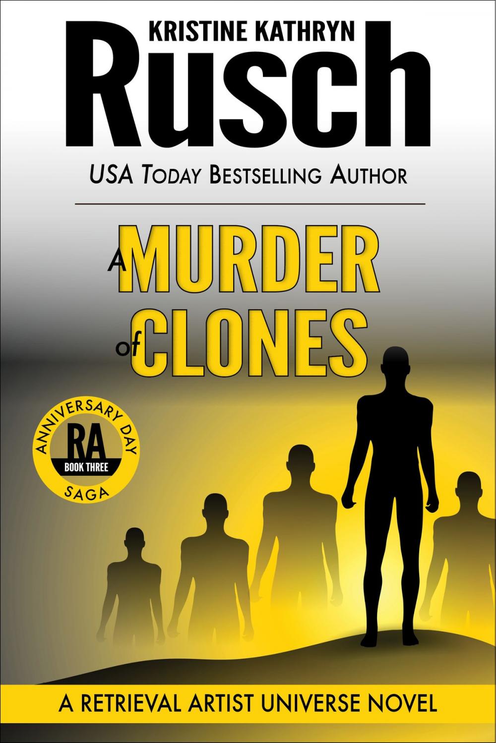 Big bigCover of A Murder of Clones: A Retrieval Artist Universe Novel