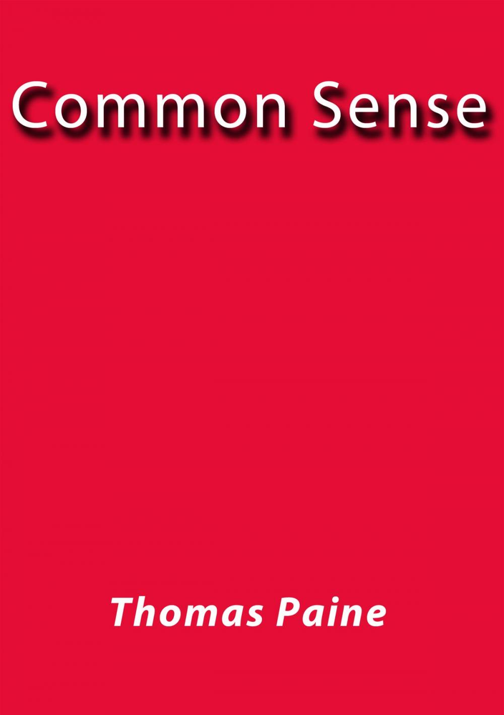 Big bigCover of Common Sense