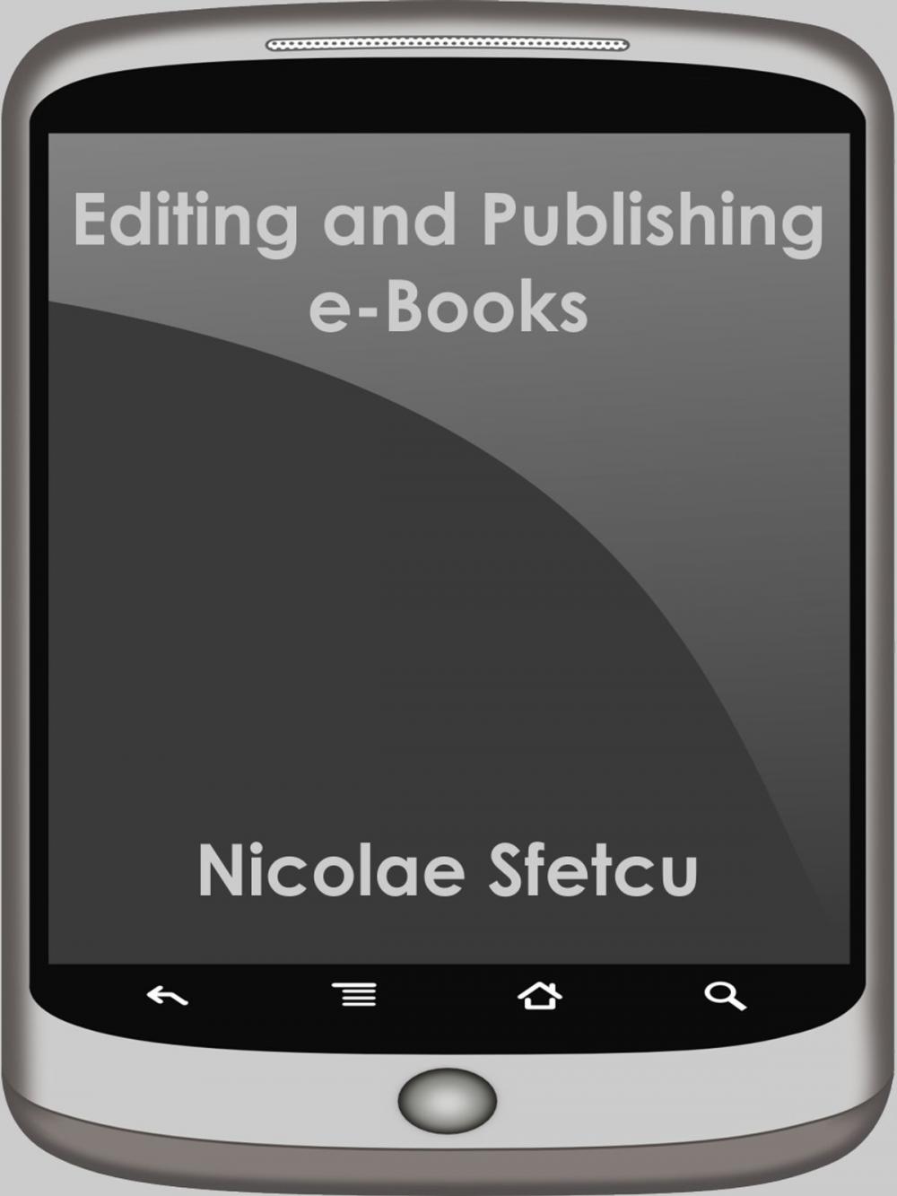 Big bigCover of Editing and Publishing e-Books