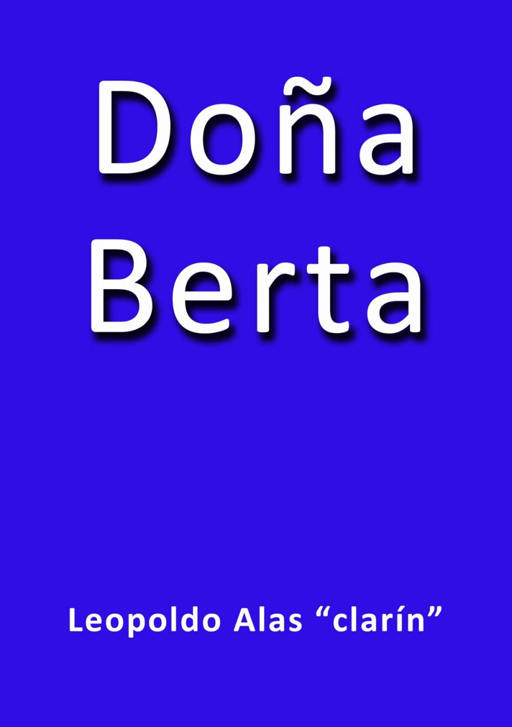 Big bigCover of Doña Berta