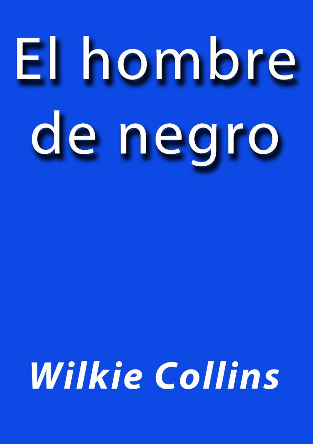 Big bigCover of El hombre de negro