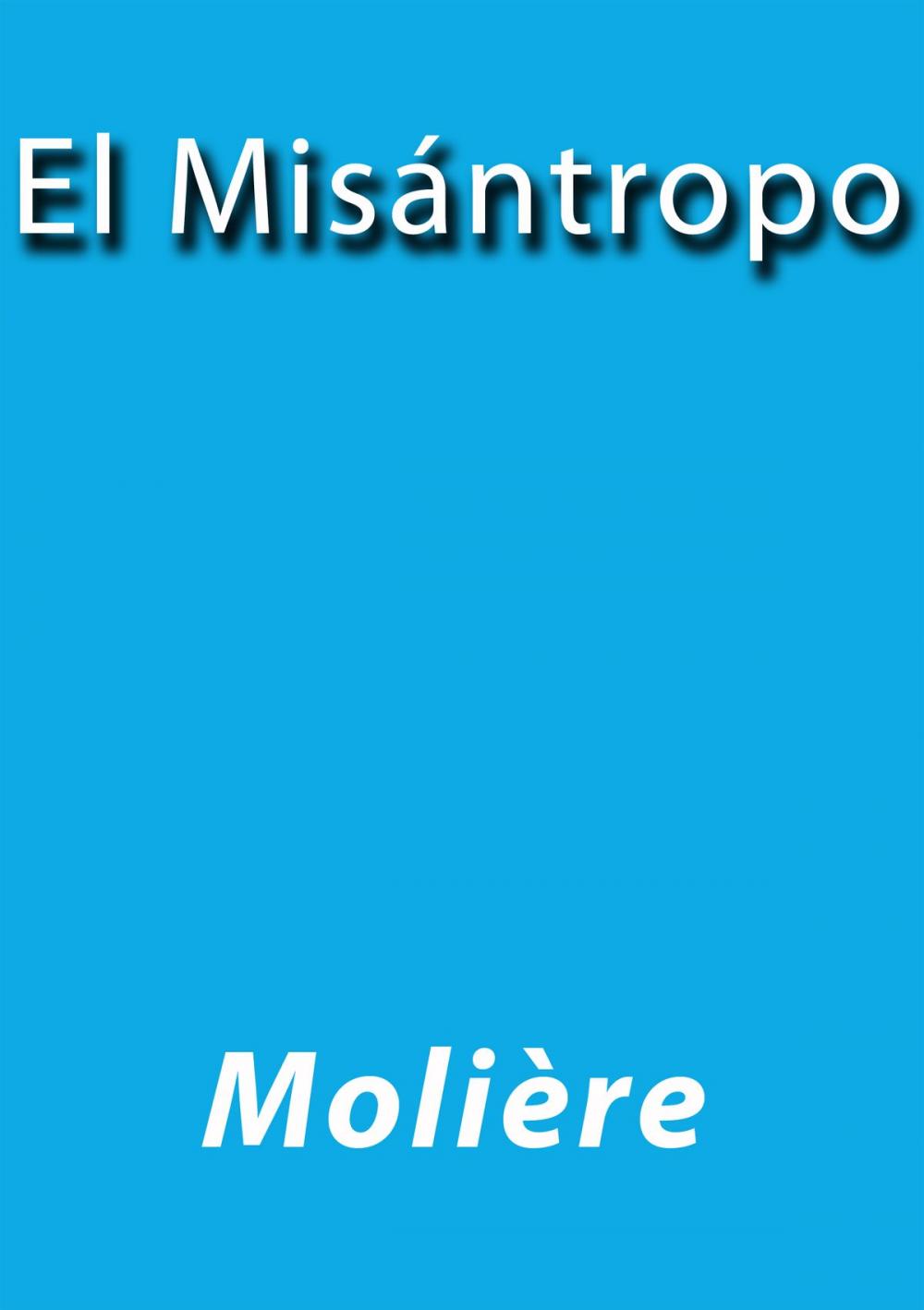 Big bigCover of El misántropo