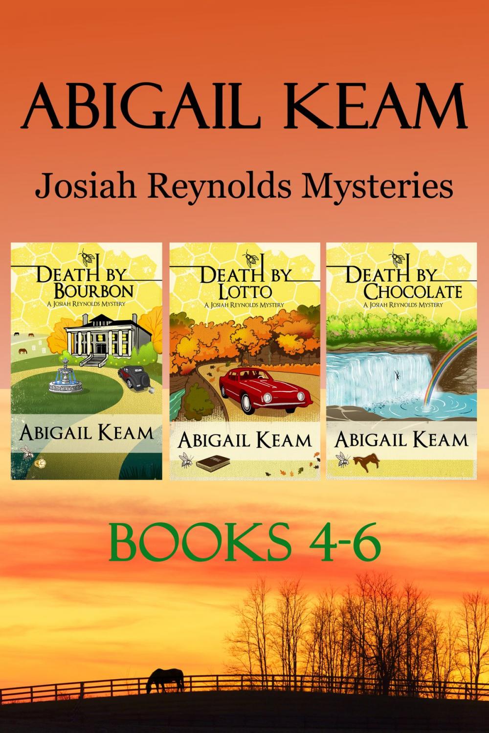 Big bigCover of Josiah Reynolds Mysteries Box Set 2: Death By Bourbon, Death By Lotto, Death By Chocolate