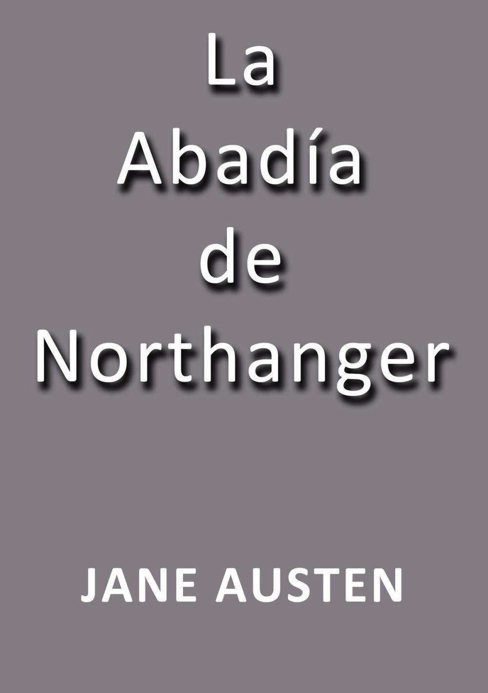 Big bigCover of La abadía de Northanger