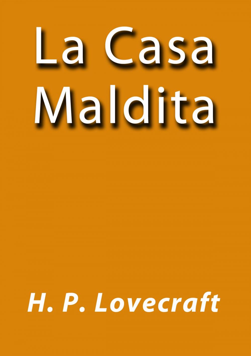 Big bigCover of La casa maldita