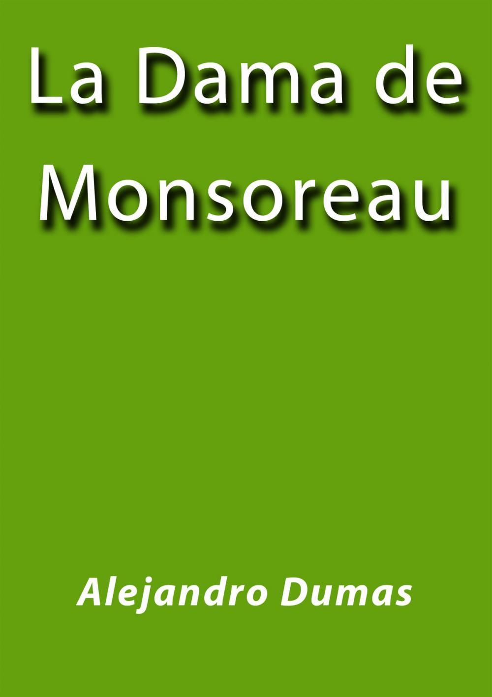 Big bigCover of La dama de Monsoreau