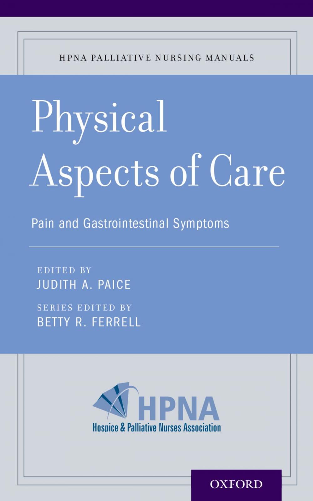 Big bigCover of Physical Aspects of Care