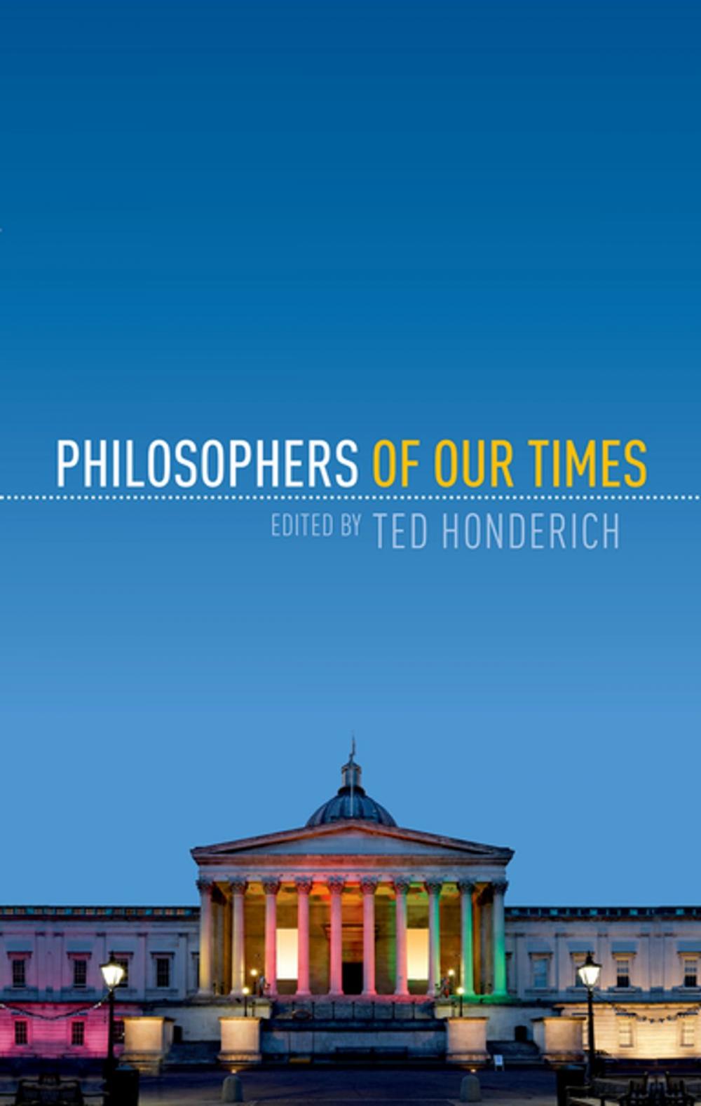 Big bigCover of Philosophers of Our Times