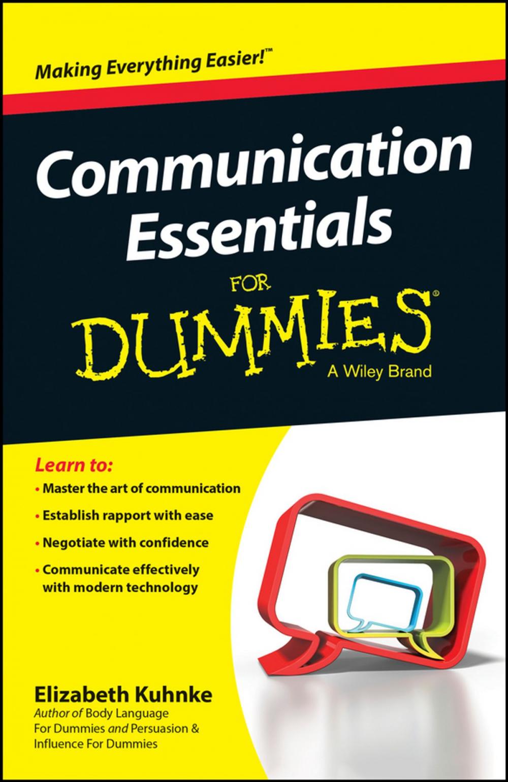 Big bigCover of Communication Essentials For Dummies
