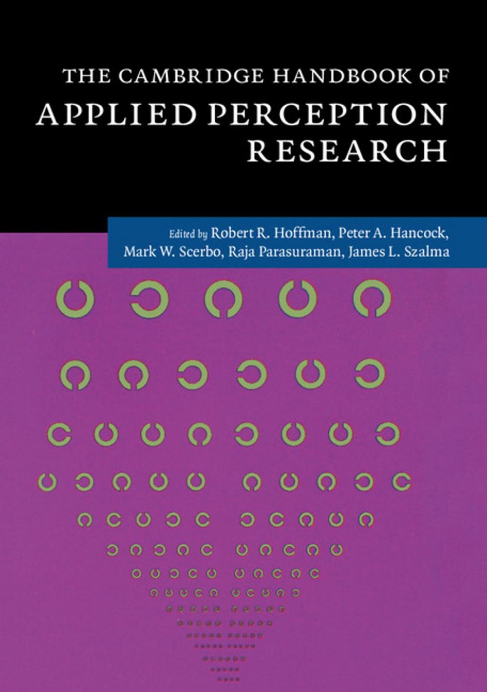 Big bigCover of The Cambridge Handbook of Applied Perception Research