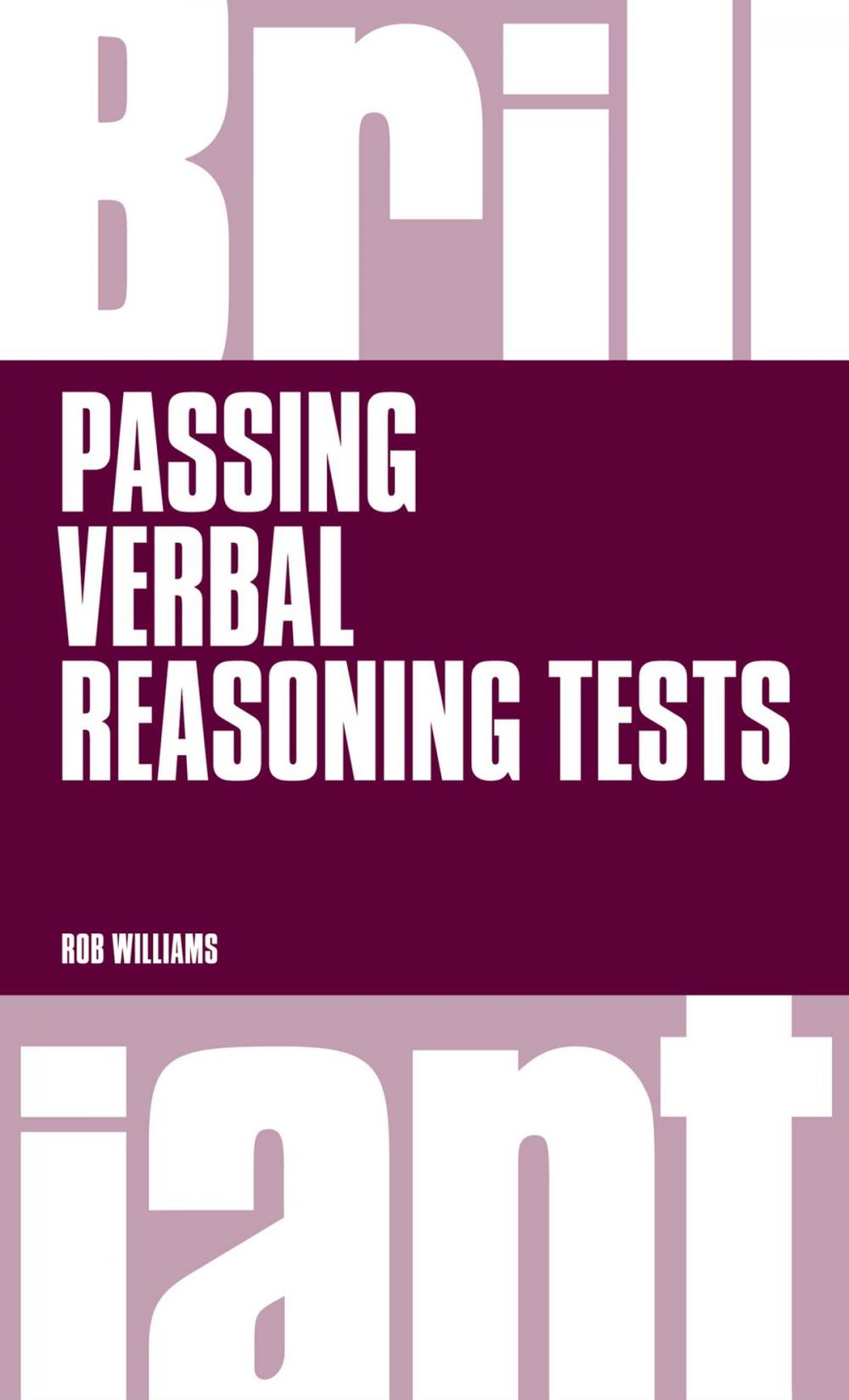 Big bigCover of Brilliant Passing Verbal Reasoning Tests