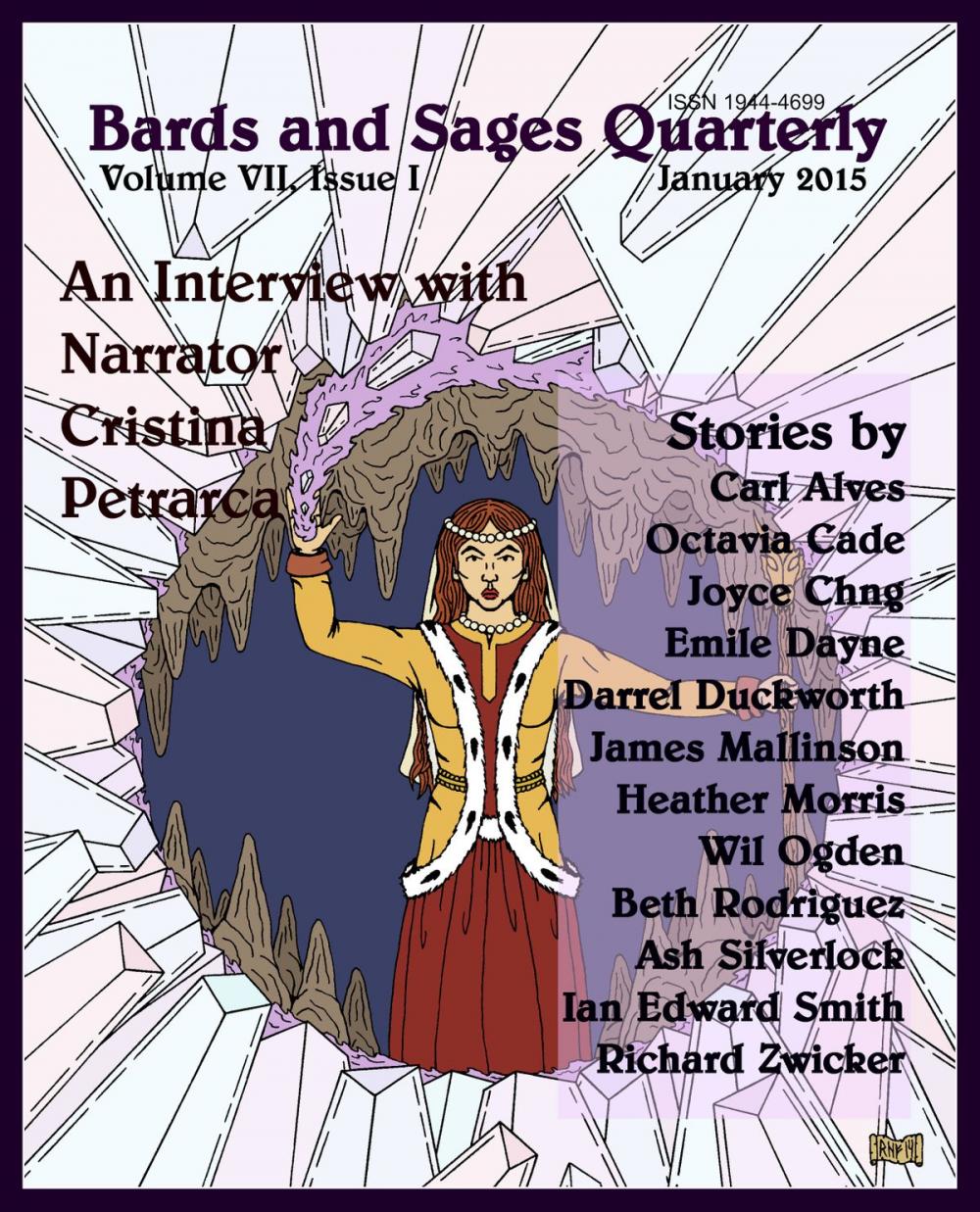 Big bigCover of Bards and Sages Quarterly (January 2015)