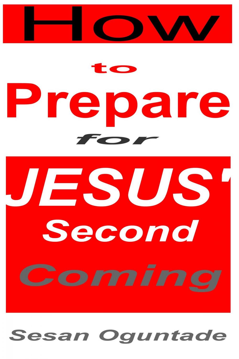 Big bigCover of How to Prepare For Jesus' Second Coming